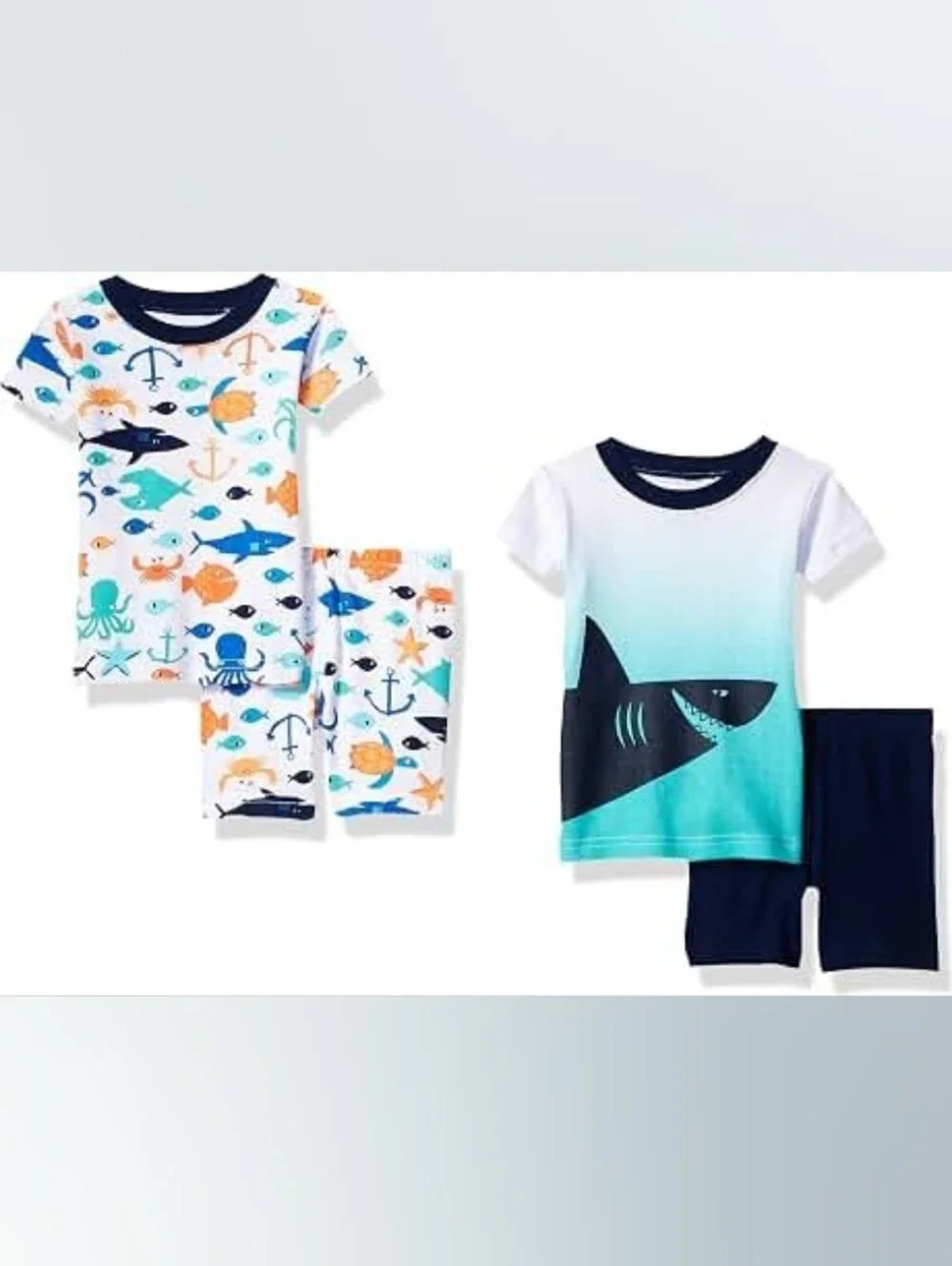 NWT Carter's Boys' Ocean Shark Swim Set - Blue/Teal